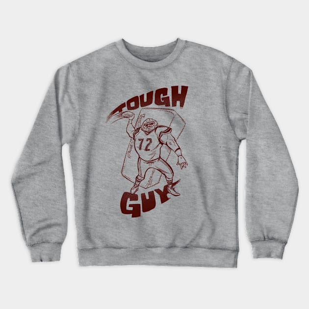 Tough Guy! Crewneck Sweatshirt by tomryanillustration@gmail.com